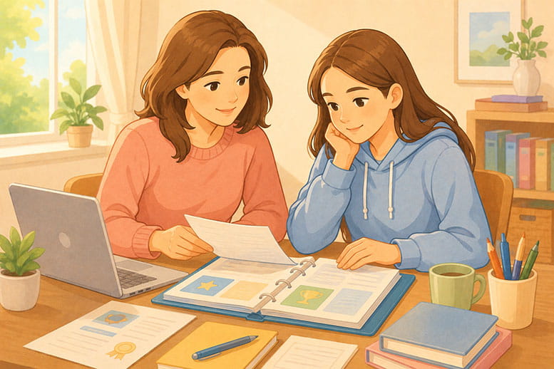 Должен ли родитель помогать с портфолио и как